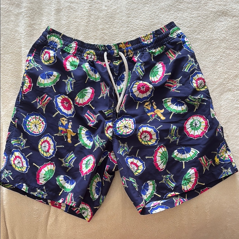 Polo Bear Ralph Lauren Umbrella Swim Trunk